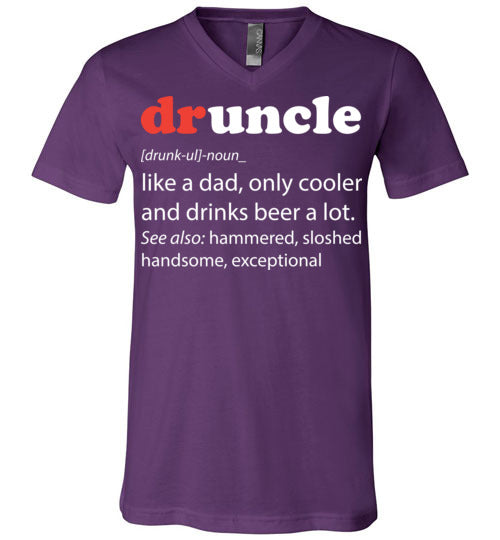 druncle. Adult. Unisex Vneck