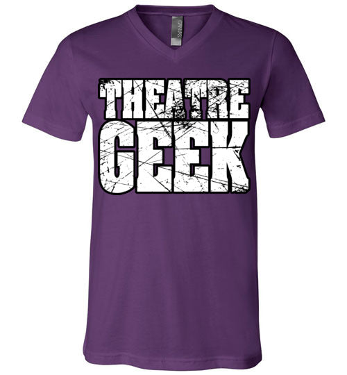 Theatre Geek 2. adult. Unisex V-neck
