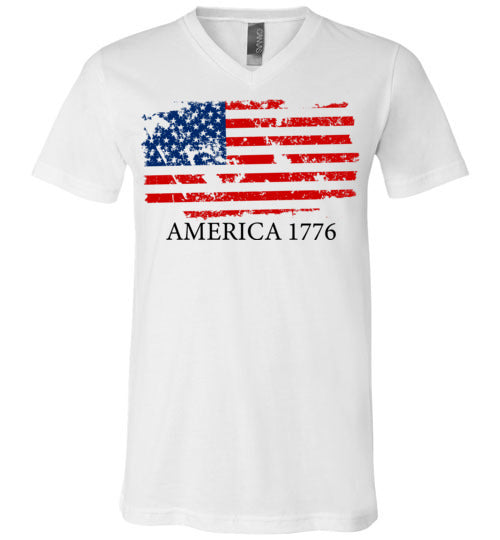 America 1776. Adult. Unisex Vneck