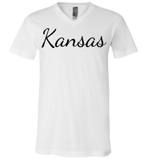 Kansas. Adult. Unisex Vneck