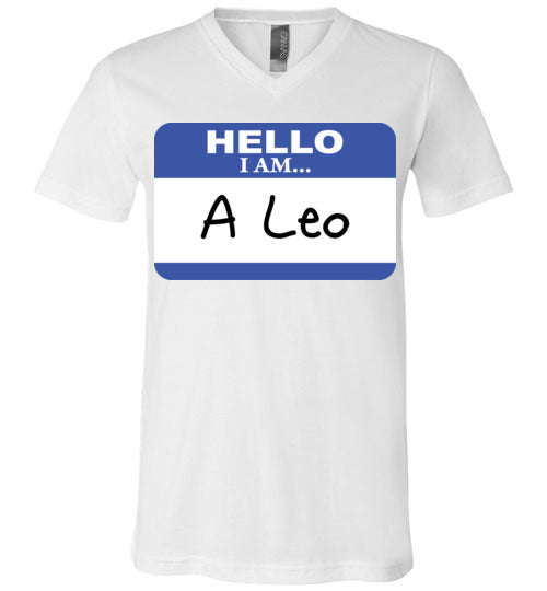 A Leo. Adult. Unisex Vneck