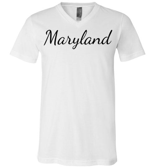 Maryland. Adult. Unisex Vneck