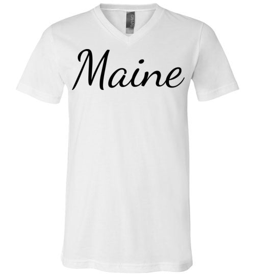 Maine. Adult. Unisex Vneck