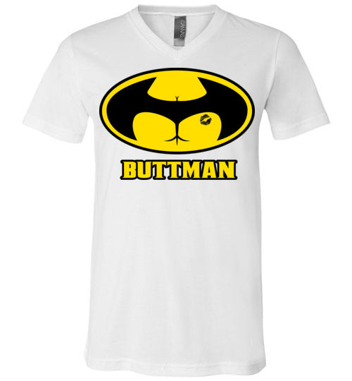 Buttman Lips. Adult. Unisex Vneck