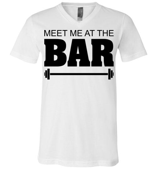 Meet me at the Bar. Adult. Unisex Vneck