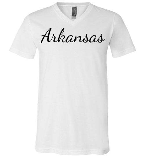 Arkansas. Adult. Unisex Vneck