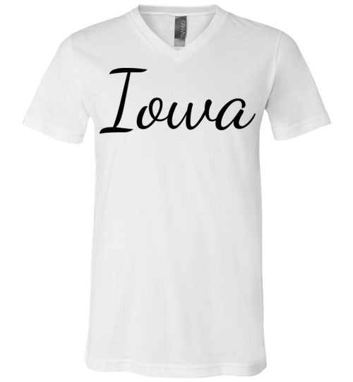 Iowa. Adult. Unisex Vneck