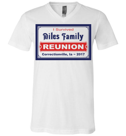 Vintage sign. Adult. Unisex Vneck