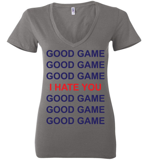 Good Game. Adult. Ladies Deep Vneck