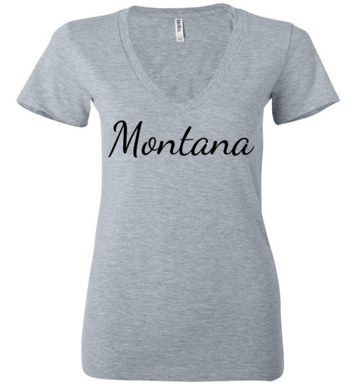 Montana. Adult. Ladies Deep Vneck