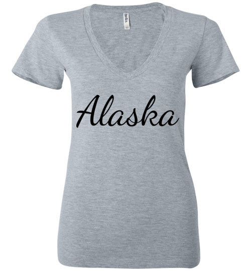 Alaska. Adult. Ladies Deep Vneck