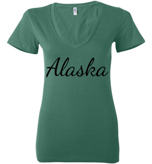 Alaska. Adult. Ladies Deep Vneck