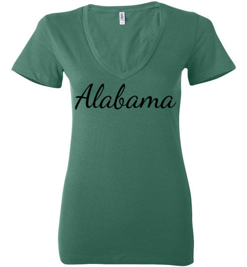 Alabama. Adult. Ladies Deep Vneck