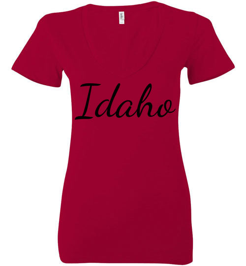 Idaho. Adult. Ladies Deep Vneck