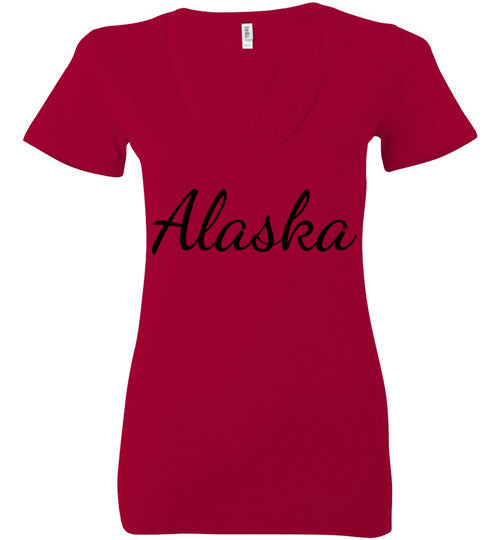 Alaska. Adult. Ladies Deep Vneck
