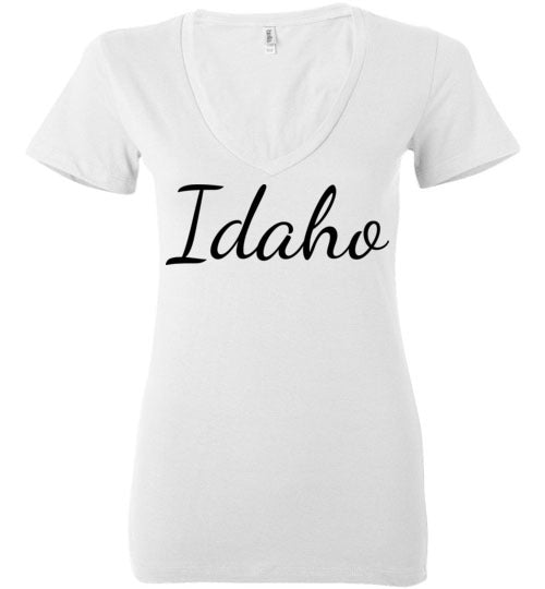 Idaho. Adult. Ladies Deep Vneck