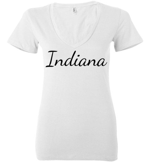 Indiana. Adult. Ladies Deep Vneck