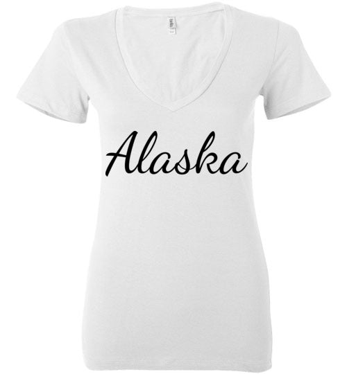 Alaska. Adult. Ladies Deep Vneck