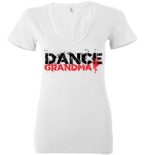 Dance Grandma. Ladies Deep Vneck