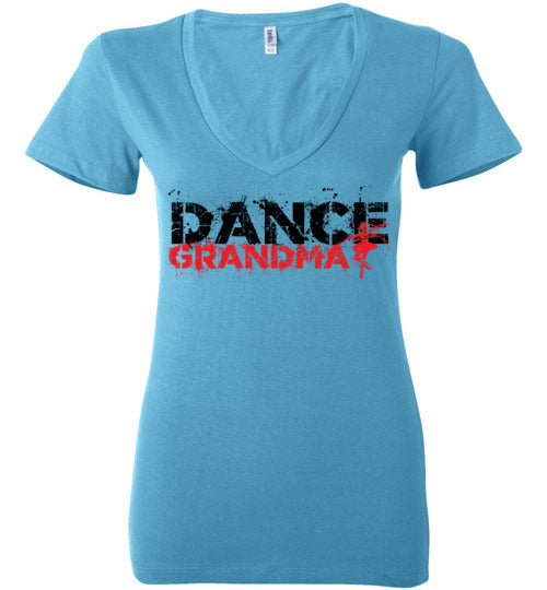 Dance Grandma. Ladies Deep Vneck