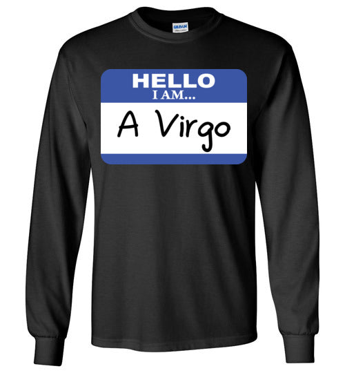 A Virgo. Adult. LS Tshirt