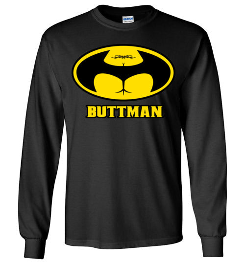 Buttman Trampstamp. Adult. LS Tshirt