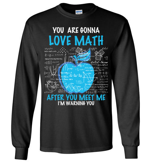 Love Math. LS Tshirt