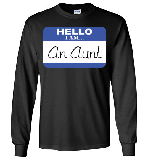 An Aunt. Youth. LS Tshirt