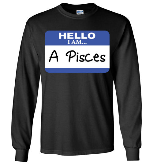 A Pisces. Adult. LS Tshirt