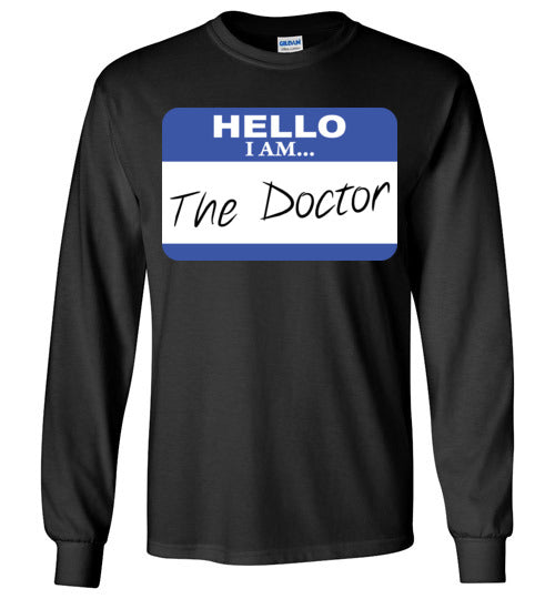 The Doctor. Adult. LS Tshirt