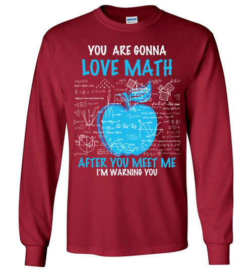 Love Math. LS Tshirt