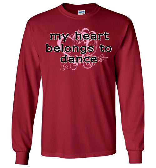 My Heart ... Adult. LS Tshirt