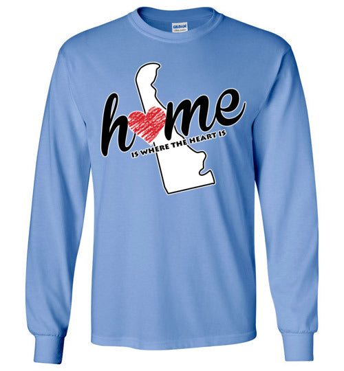 Delaware Home. Adult. LS Tshirt