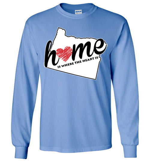 Oregon Home. Adult. LS Tshirt