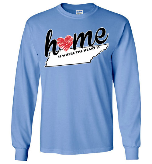 Tennessee Home. Adult. LS Tshirt