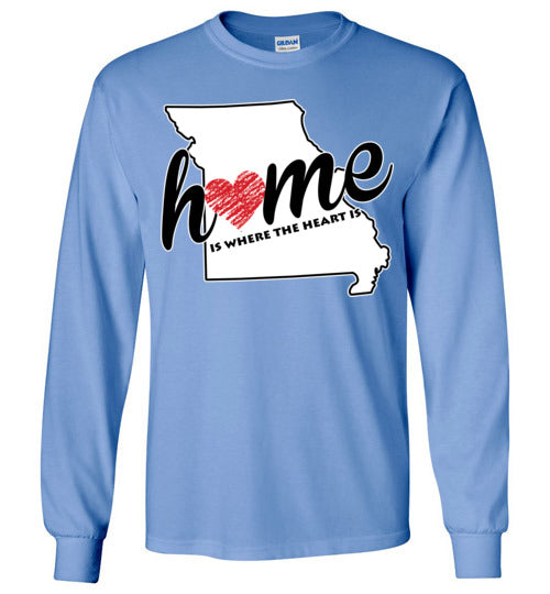 Missouri Home. Adult. LS Tshirt