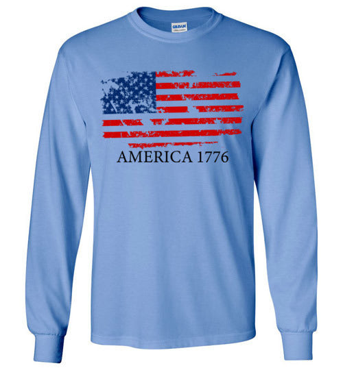 America 1776. Adult. LS Tshirt