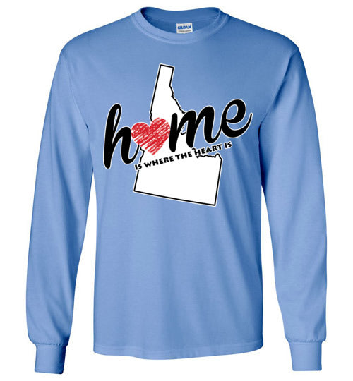 Idaho Home. Adult. LS Tshirt