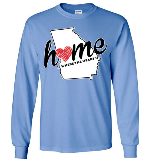 Georgia Home. Adult. LS Tshirt