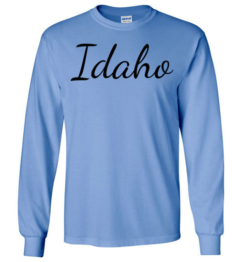 Idaho. Adult. LS Tshirt