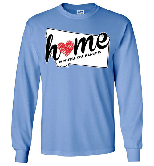 Montana Home. Adult. LS Tshirt