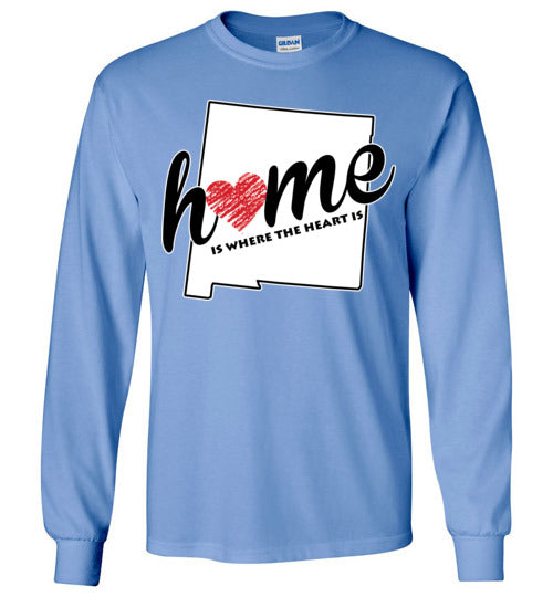 New Mexico Home. Adult. LS Tshirt