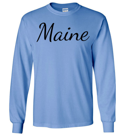 Maine. Adult. LS Tshirt