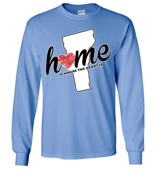Vermont Home. Adult. LS Tshirt