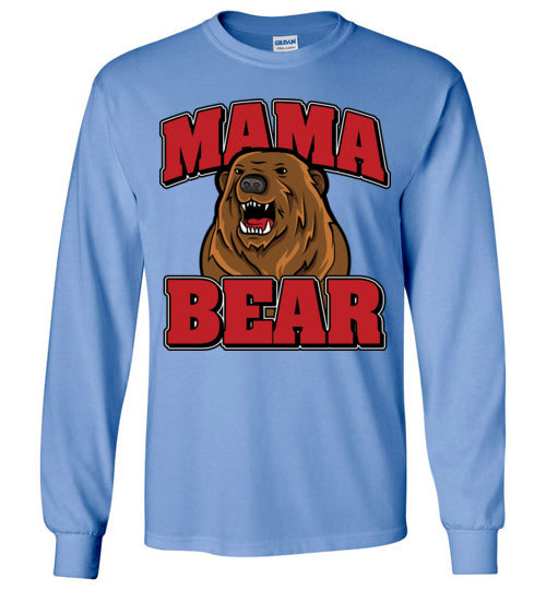 Mama Bear. Adult. LS Tshirt