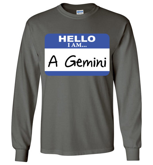 A Gemini. Youth. LS Tshirt