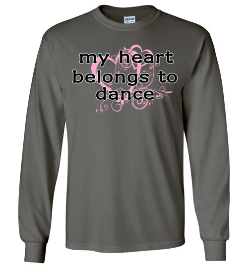 My Heart ... Adult. LS Tshirt