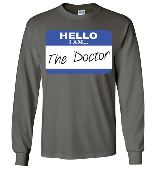 The Doctor. Adult. LS Tshirt
