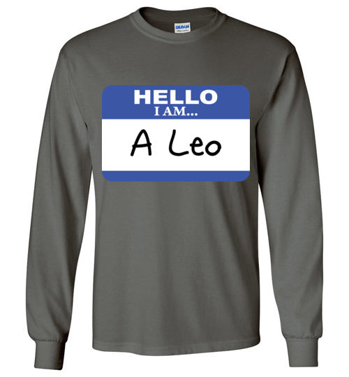A Leo. Youth. LS Tshirt
