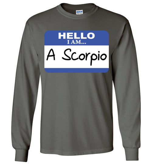 A Scorpio. Youth. LS Tshirt